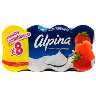 Yogur Cuchareable Alimento Lácteo Alpina  800 g