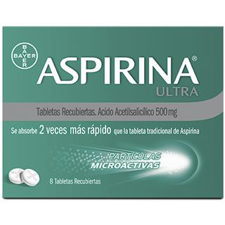 Ácido Acetilsalicílico Recubiertas Aspirina 4 000 mg