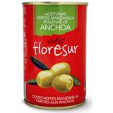 Aceitunas Verdes Rellenas con Anchoa Floresur  300 g en Éxito