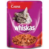 Alimento Húmedo para Gatos Adultos Carne en Salsa Whiskas  85 g en D1