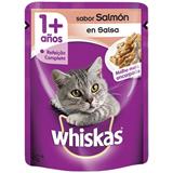 Alimento Húmedo para Gatos Adultos Salmón en Salsa Whiskas  85 g en Éxito