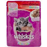Alimento Húmedo para Gatos Cachorros Carne Whiskas  85 g en Jumbo