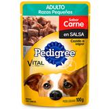 Alimento Húmedo para Perros Adultos Razas Pequeñas Carne en Salsa Pedigree  100 g en Carulla