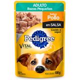 Alimento Húmedo para Perros Adultos Razas Pequeñas Pollo en Salsa Pedigree  100 g en Carulla