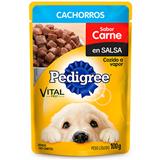 Alimento Húmedo para Perros Cachorros Carne en Salsa Pedigree  100 g en Carulla