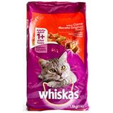 Alimento Seco para Gatos Adultos Carne Whiskas 1 500 g en Jumbo