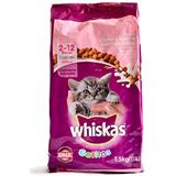 Alimento Seco para Gatos Cachorros Carne y Leche Whiskas 1 500 g en Éxito