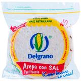 Arepas Blancas con Sal Delgrano  900 g en Éxito
