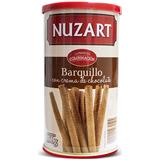 Barquillos Rellenos de Crema Sabor a Chocolate Nuzart  150 g en D1