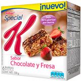 Barra de Cereal con Frutas y Chips de Chocolate Special K  138 g en Éxito