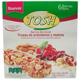 Barra de Cereal con Nueces y Frutas Almendras y Arándanos Tosh  138 g en Carulla