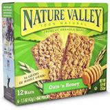 Barra de Cereal con Nueces y Avena Oats'n Honey Nature Valley  252 g en Éxito