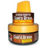 Betún de Crema Cuero Graso de Color Café Búfalo  36 g en Éxito