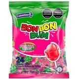 Bombón con Sabor a Fresa y Goma de Mascar Intensa Bon Bon Bum  456 g en Éxito