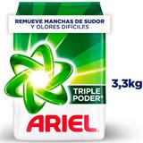 Detergente en Polvo Ariel 3 300 g en Éxito