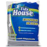 Esponjilla de Lana de Acero Tidy House  6 unidades en D1