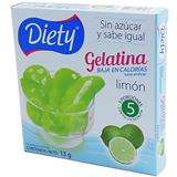 Gelatina en Polvo Dietética con Sabor a Limón Diety  13 g en Jumbo