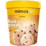 Helado de Ron con Pasas Mimo's  615 g en Jumbo