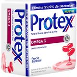 Jabón en Barra Antibacterial con Omega 3 Protex  390 g en Éxito