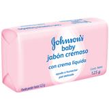 Jabón en Barra para Bebé Con Crema Líquida Johnson's Baby  125 g en Éxito