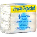 Jabón en Barra para Bebé Johnson's Baby  375 g en Éxito