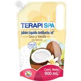 Jabón Líquido Antibacterial Coco y Vainilla, Glicerina Terapi Spa  900 ml en Ara