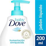 Jabón Líquido para Bebé Humectación Enriquecida Dove  200 ml en Éxito