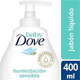 Jabón Líquido para Bebé Humectación Sensible Dove  400 ml en Éxito