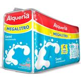 Leche Larga Vida Semidescremada Alquería 6 600 ml en Jumbo