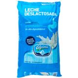 Leche Larga Vida Semidescremada Deslactosada en Bolsa Alpina 5 400 ml en Éxito