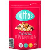 Mezcla de Nueces y Frutas Secas Maní, Maíz y Arándanos Deshidratados Nuthos  200 g en D1