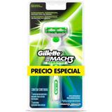 Máquina para Afeitar de 3 Hojas con Repuestos para Piel Sensible Gillette  1 unidad en Carulla