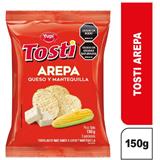 Pasabocas de Maíz con Sabor Natural Arepitas Tosti Arepa  150 g en Carulla