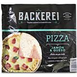 Pizza de Jamón y Queso Backerei  130 g en D1