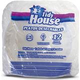 Platos Desechables Tidy House  12 unidades en D1