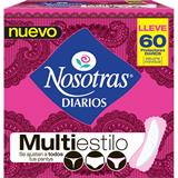 Protectores Diarios Multiestilo Nosotras  60 unidades en Ara