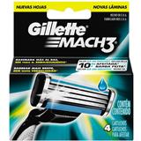 Repuesto para Máquina para Afeitar de 3 Hojas Gillette  4 unidades en Carulla