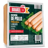 Salchichas de Pollo Bajas en Grasa Premium Brakel  250 g en D1