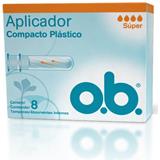 Tampones con Aplicador para Flujo Fuerte o.b.  8 unidades en Jumbo