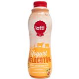 Yogur Entero con Sabor a Melocotón en Botella Trozos de Fruta Latti 1 000 g en D1