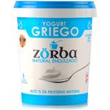 Yogur Griego con Sabor Natural Endulzado Zörba  500 g en Éxito